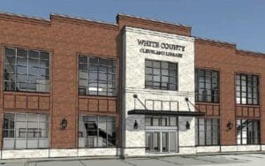 White Co. Library rendering (Courtesy whitecountyga.gov)